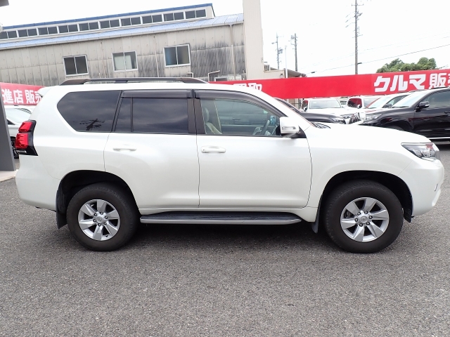 TOYOTA Land Cruiser Prado TX L Package Sunroof 7 Seater Pearl White 2021′ EBH7D