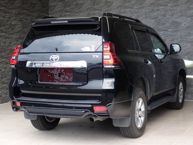 TOYOTA Land Cruiser Prado TX Sunroof 7 Seater Black 2021′ EBH7O