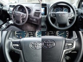 
									TOYOTA Land Cruiser Prado TX Sunroof 7 Seater Black 2021′ EBH7O full								