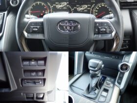 
									TOYOTA Land Cruiser Wagon ZX Pearl White 2024′ EDMH2 full								