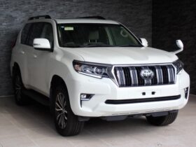 
									TOYOTA Land Cruiser Prado TX L Package Sunroof 7 Seater Pearl White 2021′ EDMH8 full								