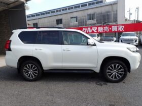 
									TOYOTA Land Cruiser Prado TX L Package Sunroof 7 Seater Pearl White 2021′ EDMH8 full								