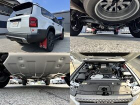 
									TOYOTA Land Cruiser Wagon ZX 4WD Pearl White 2024′ EEOYP full								