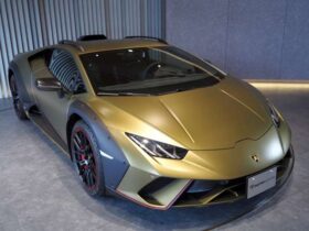
									Lamborghini Huracan Stellato Green 2024′ EI631 full								