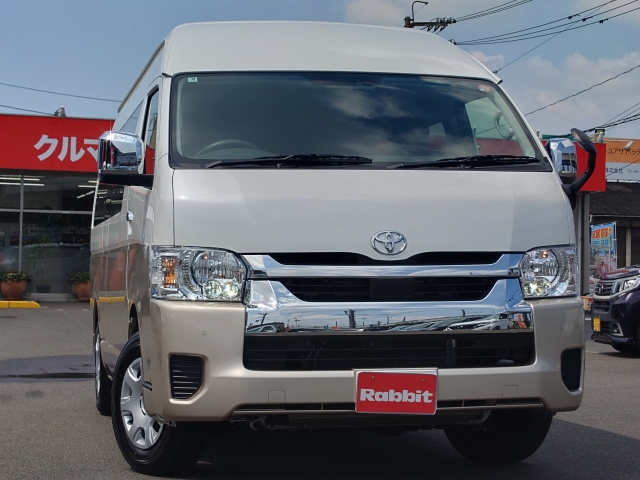 TOYOTA Hiace Wagon Grand Cabin Super Long Wide HR Pearl White 2025′ EK1YJ