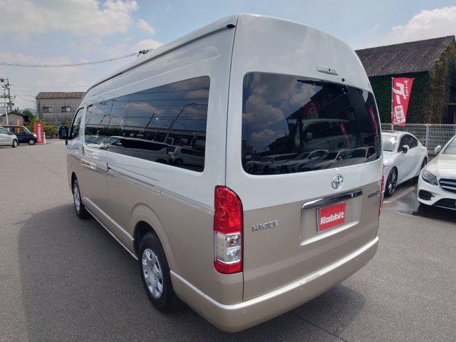 TOYOTA Hiace Wagon Grand Cabin Super Long Wide HR Pearl White 2025′ EK1YJ