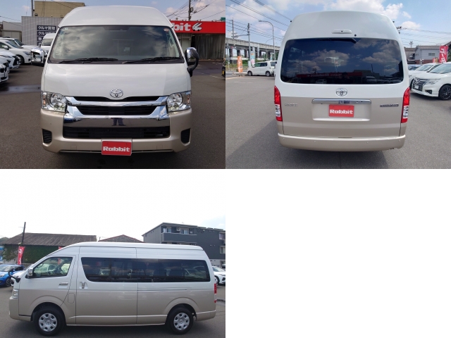 TOYOTA Hiace Wagon Grand Cabin Super Long Wide HR Pearl White 2025′ EK1YJ