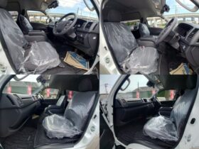 
									TOYOTA Hiace Wagon Grand Cabin Super Long Wide HR Pearl White 2025′ EK1YJ full								