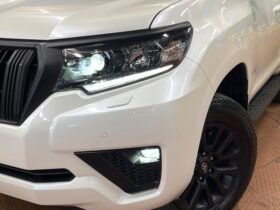 
									TOYOTA Land Cruiser Prado TX L Packet Matte Black Ed Pearl White 2023′ EK9OG full								