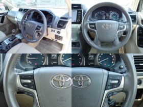 
									TOYOTA Land Cruiser Prado TX L Packet Matte Black Ed Pearl White 2023′ EM6WJ full								