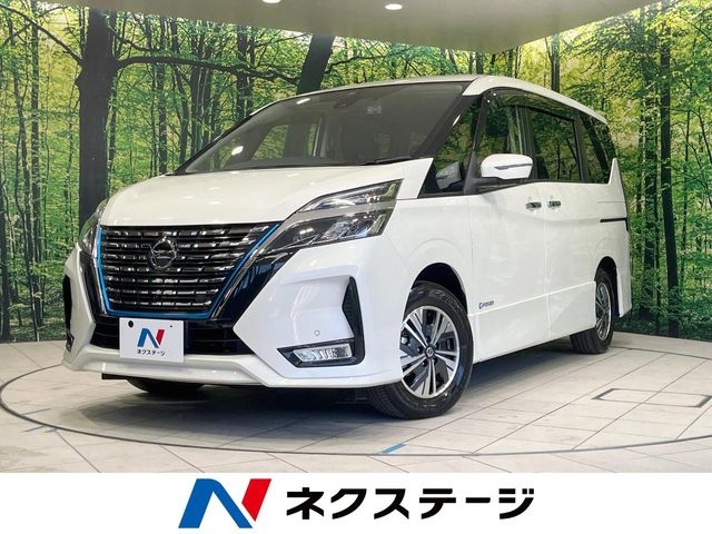 NISSAN Serena e-POWER Highway Star V Pearl White 2020′ EQQ4K