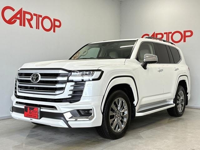 TOYOTA Land Cruiser Wagon ZX Pearl White 2024′ EQTFU