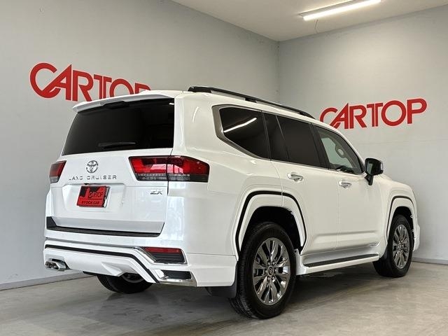 TOYOTA Land Cruiser Wagon ZX Pearl White 2024′ EQTFU