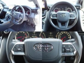 
									TOYOTA Land Cruiser Wagon ZX Pearl White 2024′ ESMID full								