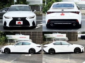 
									Lexus IS IS300h_F Sports Pearl White 2024′ ESZ6K full								