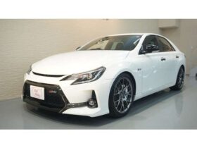 
									TOYOTA MarkX GRMN Pearl White 2019′ EV1EF full								