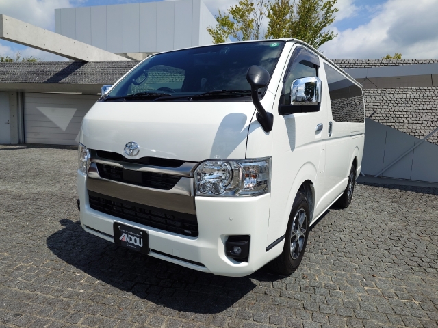 TOYOTA Hiace Van Super GL Dark Prime S Long Pearl White 2025′ EWWXM