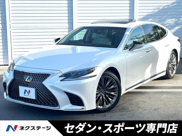 Lexus LS 500 Version L Pearl White 2018′ EX4SG