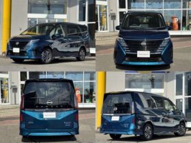
									NISSAN Serena e-4ORCE Highway Star V Blue 2025′ F1G1G full								