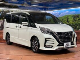 
									NISSAN Serena Highway Star V Pearl White 2020′ F3LCZ full								