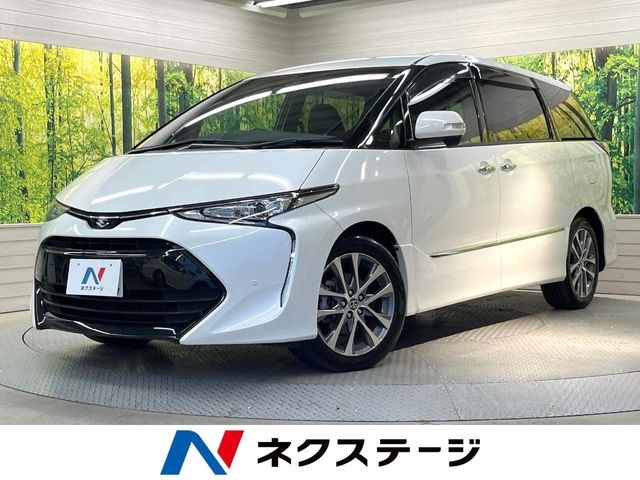 TOYOTA Estima Aeras Premium Pearl White 2019′ F3M1B