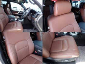 
									TOYOTA Land Cruiser Wagon ZX Pearl White 2021′ F5HDT full								