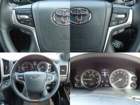 
									TOYOTA Land Cruiser Wagon ZX Pearl White 2021′ F5HDT full								