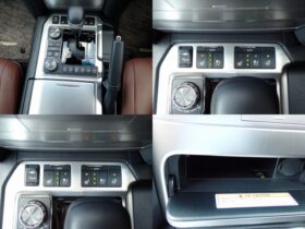
									TOYOTA Land Cruiser Wagon ZX Pearl White 2021′ F5HDT full								