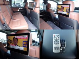 
									TOYOTA Land Cruiser Wagon ZX Pearl White 2021′ F5HDT full								