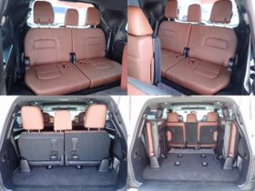 
									TOYOTA Land Cruiser Wagon ZX Pearl White 2021′ F5HDT full								