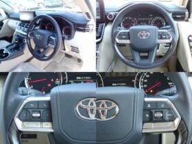 
									TOYOTA Land Cruiser Wagon ZX Diesel Turbo Pearl White 2022′ F5HKQ full								