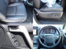 
									TOYOTA Land Cruiser Prado TX L Packet Matte Black Ed Pearl White 2022′ F7MNE full								