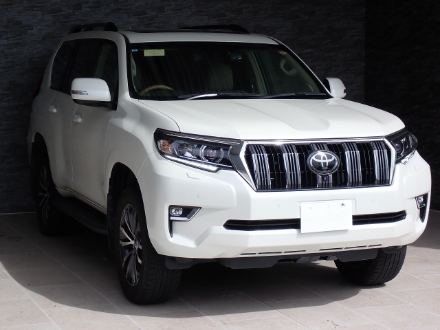 TOYOTA Land Cruiser Prado TX L Package Sunroof 7 Seater Pearl White 2021′ F7MR4