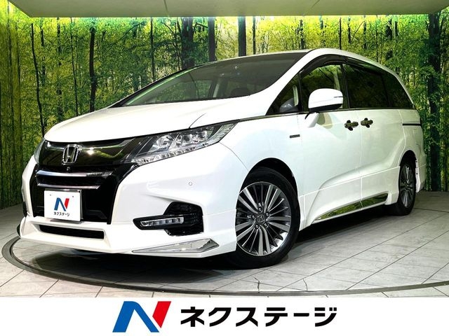 Honda Odyssey Absolute EX Honda Sensing Pearl White 2019′ F7UZV