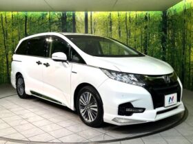 
									Honda Odyssey Absolute EX Honda Sensing Pearl White 2019′ F7UZV full								
