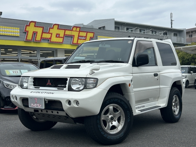 MITSUBISHI Pajero Evolution White 1998′ F7VR8