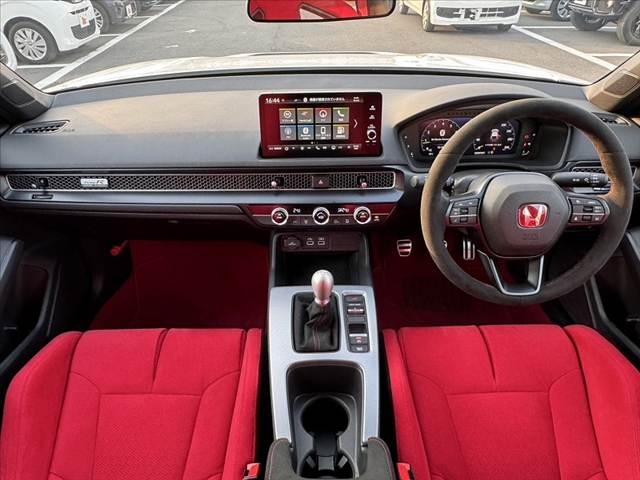 HONDA Civic Type R 6MT 9-inch navigation   large wing White 2024′ F7Y4U