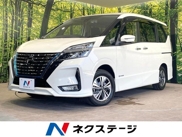 NISSAN Serena e-POWER Highway Star V Pearl White 2021′ F9ZGF
