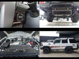
									TOYOTA Land Cruiser Wagon AX White 2024′ FA19Y full								