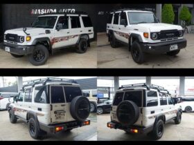 
									TOYOTA Land Cruiser Wagon AX White 2024′ FA19Y full								