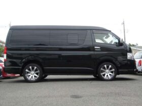 
									TOYOTA Hiace Wagon GL Long Middle Roof Black 2023′ FCZEZ full								