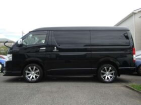 
									TOYOTA Hiace Wagon GL Long Middle Roof Black 2023′ FCZEZ full								