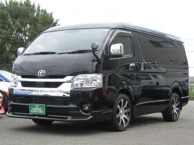 
									TOYOTA Hiace Wagon GL Long Middle Roof Black 2023′ FCZEZ full								