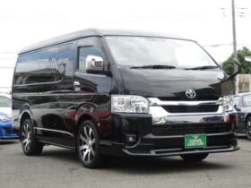 
									TOYOTA Hiace Wagon GL Long Middle Roof Black 2023′ FCZEZ full								