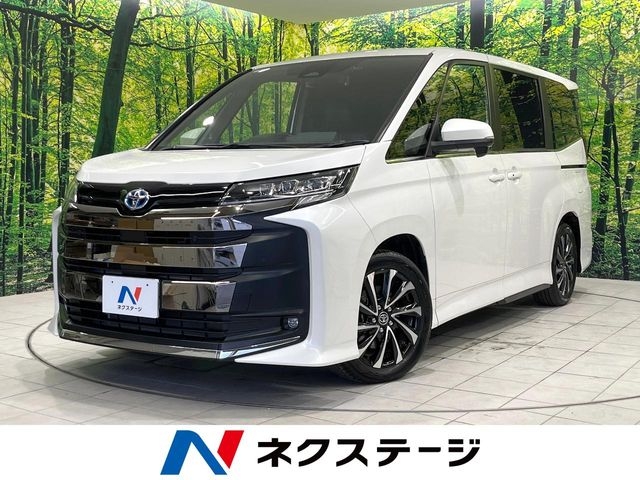 TOYOTA Noah Hybrid S-Z Pearl White 2023′ FEA0R