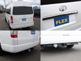 
									TOYOTA Hiace Wagon Grand Cabin Super Long Wide HR Pearl White 2024′ FEDXD full								