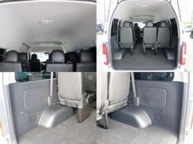 
									TOYOTA Hiace Wagon Grand Cabin Super Long Wide HR Pearl White 2024′ FEDXD full								