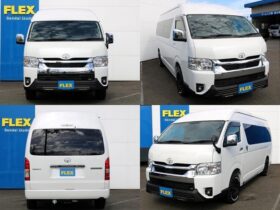 
									TOYOTA Hiace Wagon Grand Cabin Super Long Wide HR Pearl White 2024′ FEDXD full								