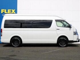 
									TOYOTA Hiace Wagon Grand Cabin Super Long Wide HR Pearl White 2024′ FEDXD full								
