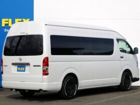 
									TOYOTA Hiace Wagon Grand Cabin Super Long Wide HR Pearl White 2024′ FEDXD full								